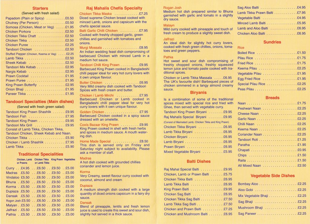 Restaurants - Indian in WS13, Restaurants - Indian in Lichfield